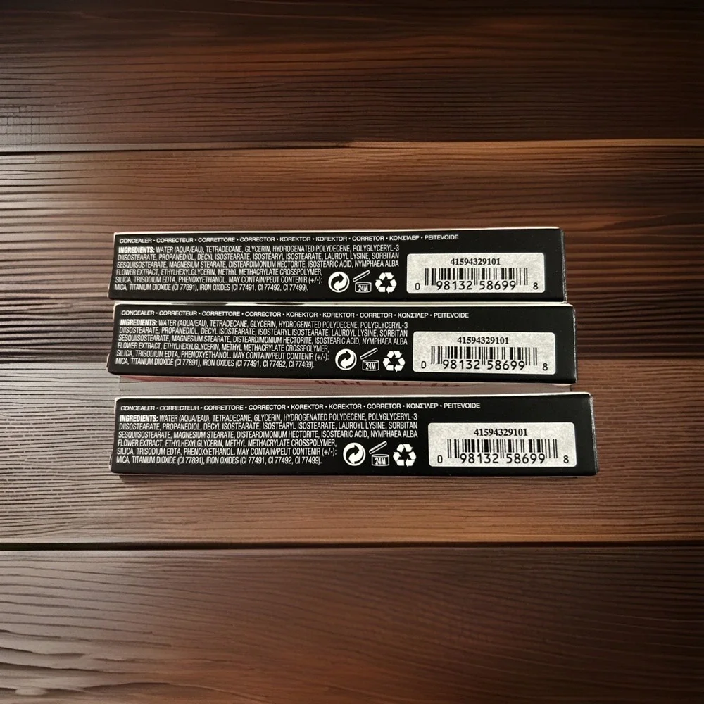 Bareminerals Original Liquid Mineral Concealer - Medium 3C - 0.2 oz LOT OF THREE